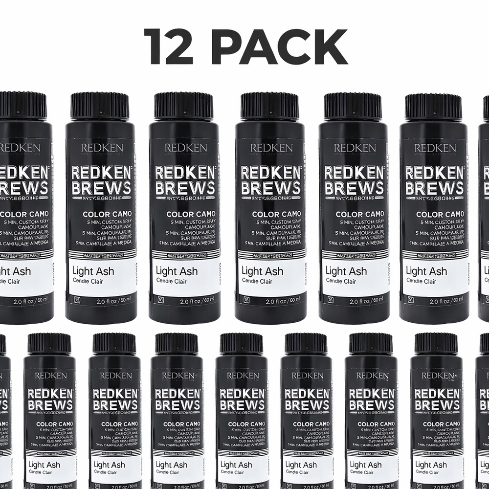 NWT Redken Brews Color Camo Light Ash x12